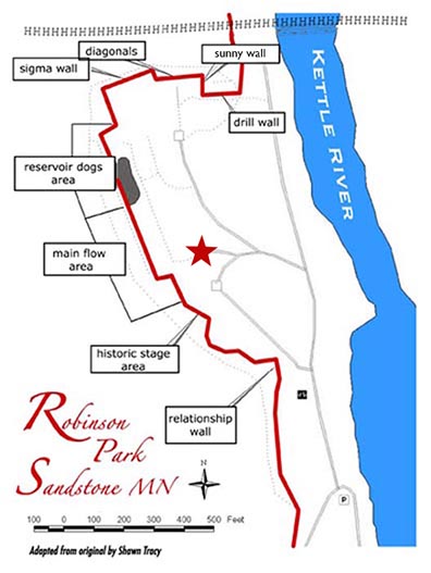 robinson p[ark map